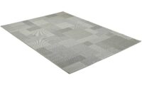 Soho ljusgrå - flatvävd matta
