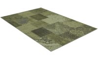 Cosmo grön - flatvävd matta